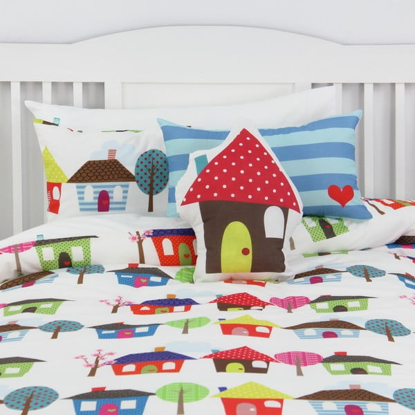 Prevleka za odejo in vzglavnik Happy Homes 140x200 cm-image-3