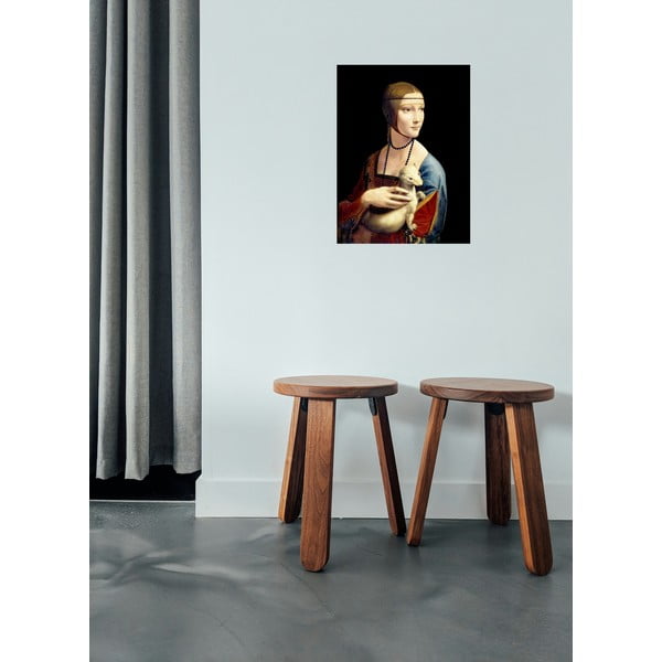Slika reprodukcija 30x40 cm Lady with an Ermine, Leonardo Da Vinci – Fedkolor-image-1