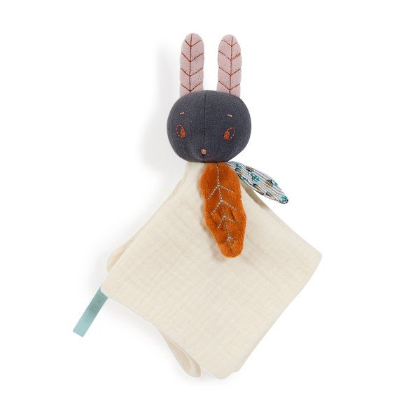 Kremno bela igrača ninica Rabbit Lune – Moulin Roty