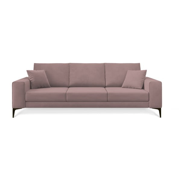 Cosmopolitan Design Lugano pudrasto roza kavč, 239 cm