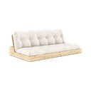 Kremno bela raztegljiva sedežna garnitura 196 cm Base – Karup Design