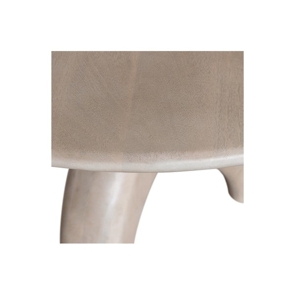 Okrogla jedilna miza iz masivnega manga ø 120 cm Smooth – BePureHome-image-3