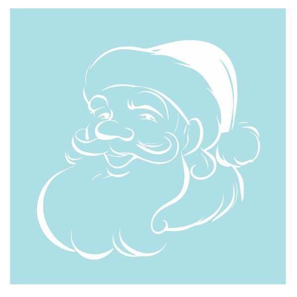 Nalepka White Santa Clause-image-2