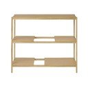 Regal v hrastovem dekorju v naravni barvi 105x92x40 cm Sukoya – Blomus