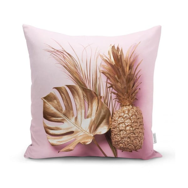 Prevleka za vzglavnik Minimalist Cushion Covers Pineapple and Leafs, 45 x 45 cm