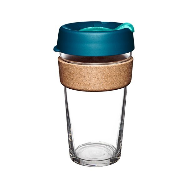 Potovalna skodelica s pokrovom KeepCup Polaris Brew Cork, 454 ml