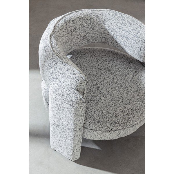 Svetlo siv fotelj Aisha – Bizzotto-image-1