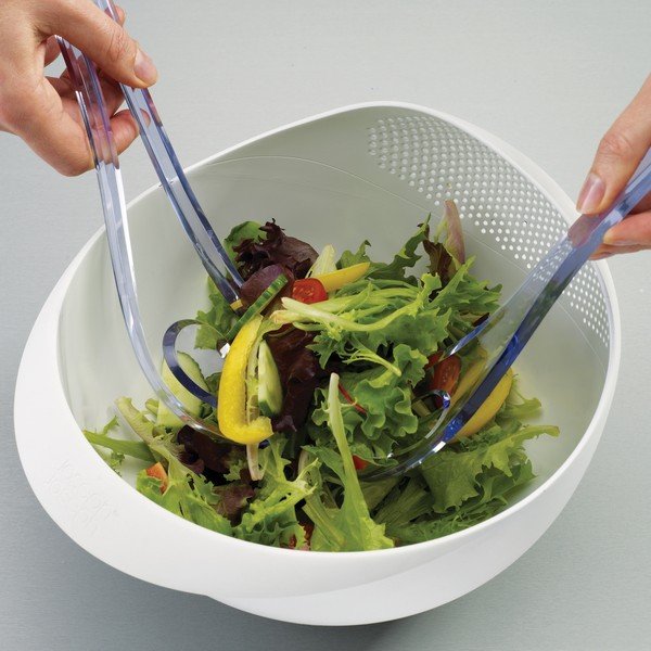 Zelena skleda s cedilom Joseph Joseph Prep&Serve, dolžina 29 cm-image-3