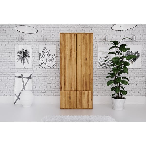 Hrastova omara 90x206 cm Vento 2 - The Beds-image-2