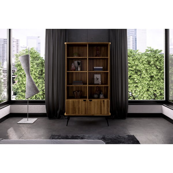 Regal iz masivnega hrasta 97x176 cm Kula – The Beds-image-4