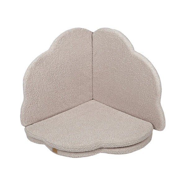 Siva otroška igralna podloga 160x160 cm – Meowbaby-image-1