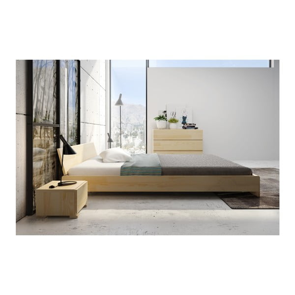 Dvoposteljna postelja iz borovega lesa SKANDICA Vestre, 200 x 200 cm-image-4