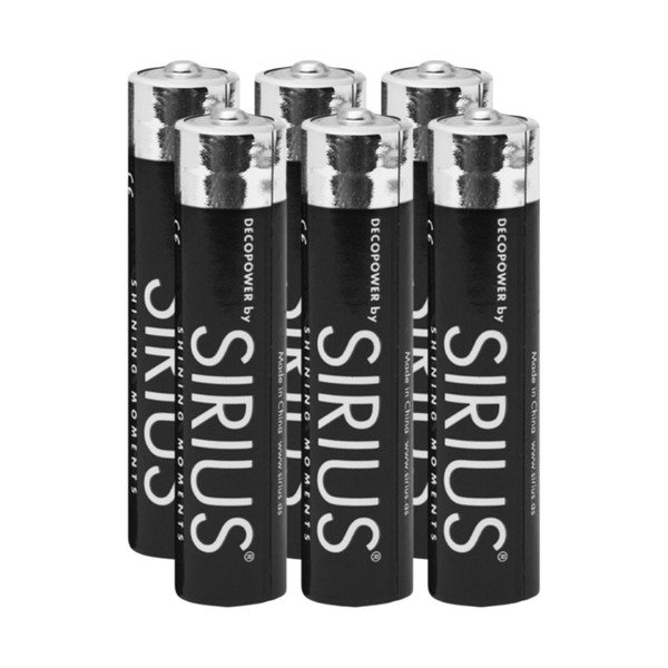 Alkalne baterije v kompletu 6 ks DecoPower – Sirius-image-1