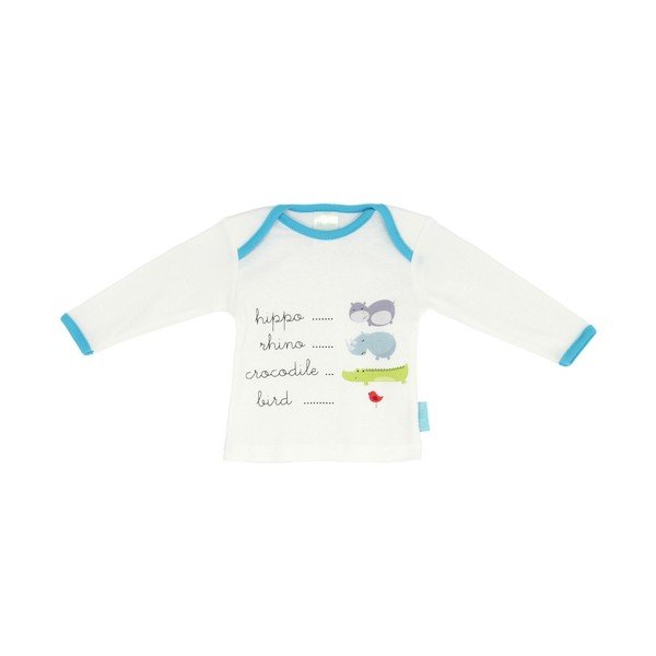 Majica z dolgimi rokavi Baby Hippo, velikost od 6 do 9 mesecev