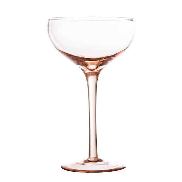 Svetlo roza kozarec za šampanjec Bloomingville Champagne Glass