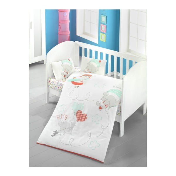 Otroška posteljnina z rjuho Baby Sky, 100 x 150 cm