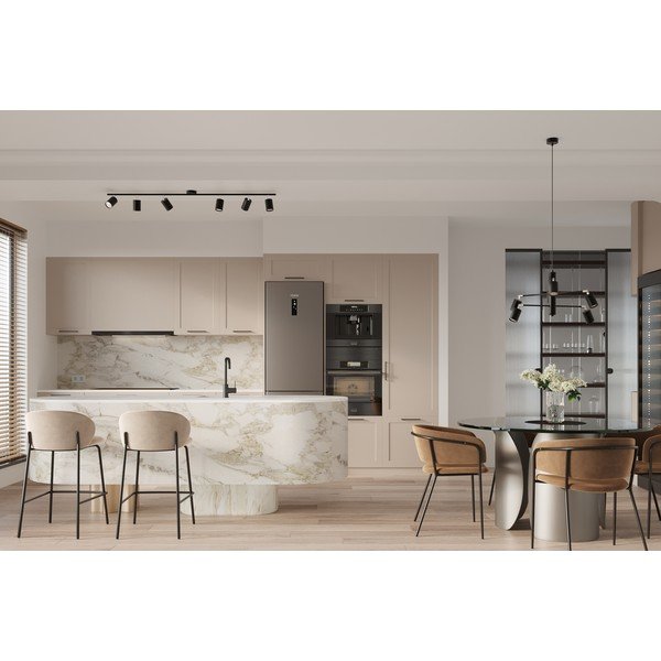 Črna kovinska viseča svetilka Virta – Sollux-image-4