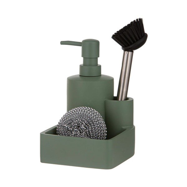 Žajbljevo zeleno držalo za detergent iz poliresina Essentials – Ladelle