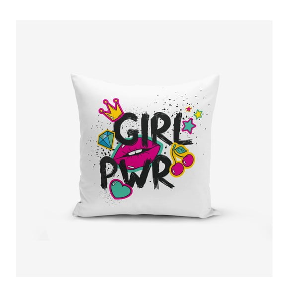 Otroška prevleka za blazino 43x43 cm Girl Power – Mila Home
