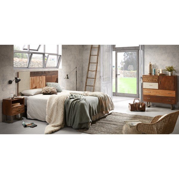 Rjava stenska svetilka Offelis – Kave Home-image-2