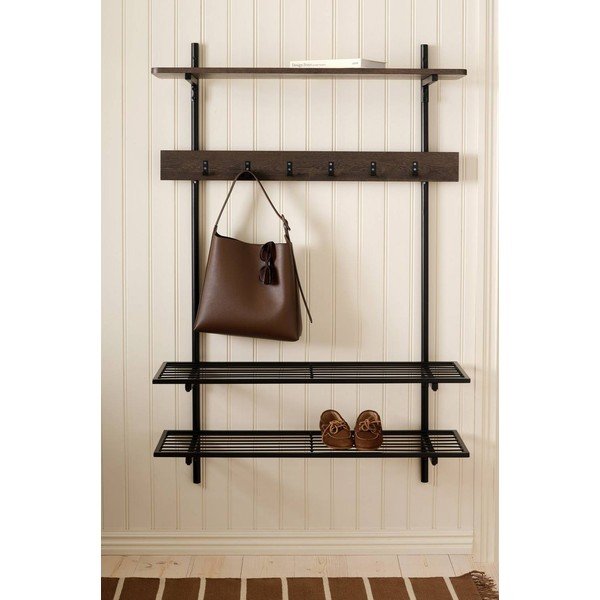 Rjav kovinski set za hodnik 100x150x25 cm Gilda – Ellos Home-image-1