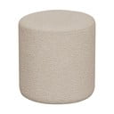 Bež tabure iz tkanine bouclé Ejby – House Nordic