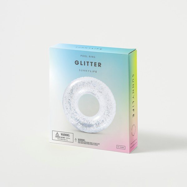 Napihljiv obroč Sunnylife Glitter, ø 110 cm-image-4