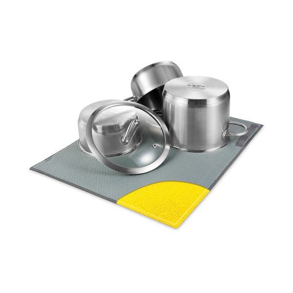 Odcejevalnik posode iz mikrovlaken Clean Kit – Tescoma-image-4
