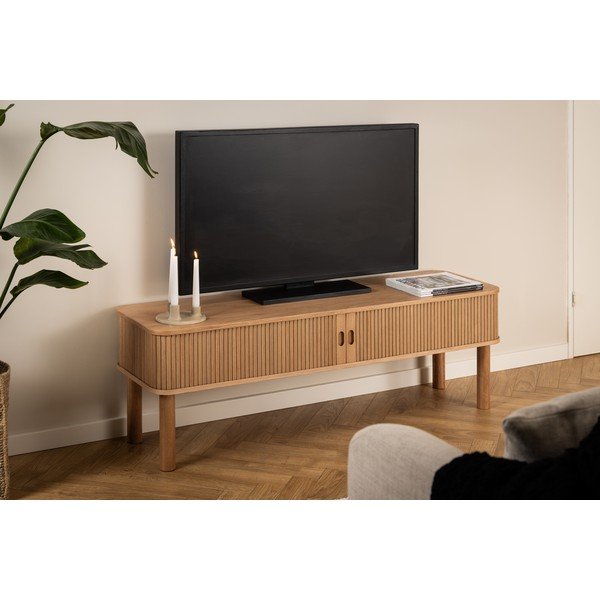 TV omarica v hrastovem dekorju 140x45 cm Langley – Actona-image-1