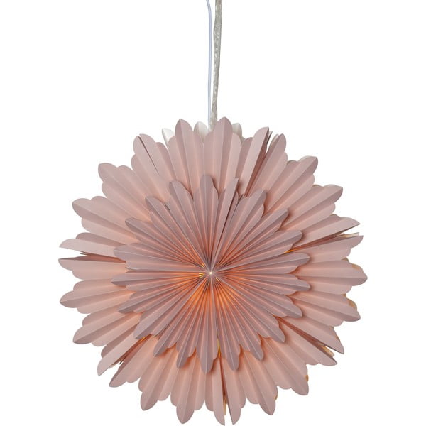 Roza božična svetlobna dekoracija ø 50 cm Crystal - Star Trading-image-2