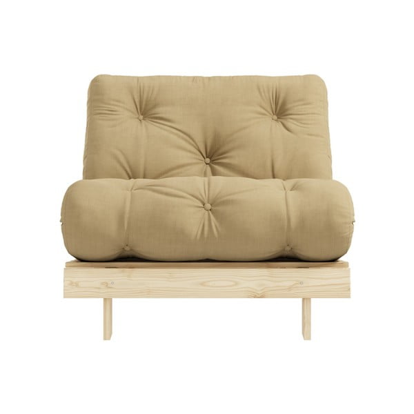 Raztegljiv fotelj Karup Design Roots Raw/Wheat Beige-image-3