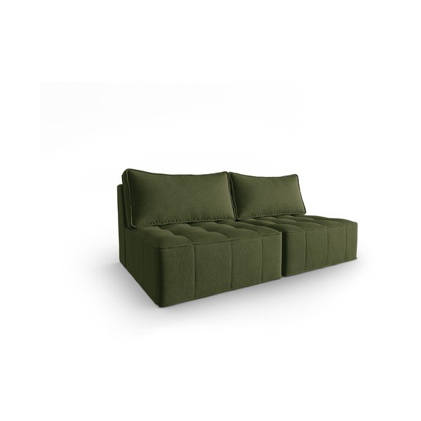 Zelena sedežna garnitura 160 cm Mike – Micadoni Home-image-1