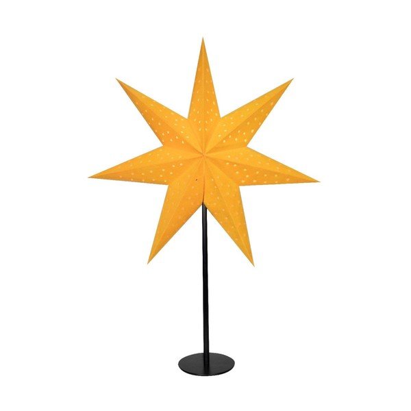 Črna/oranžna božična svetlobna dekoracija Clara – Markslöjd