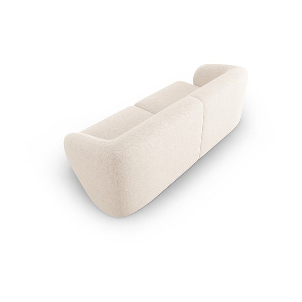 Bež sedežna garnitura iz šenilje 188 cm Paolo – Milo Casa-image-3
