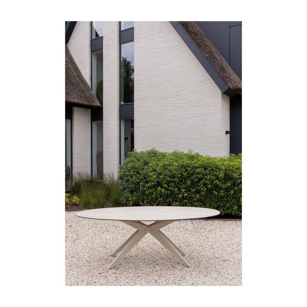 Aluminijasta vrtna miza 100x220 cm Elk – Exotan-image-1
