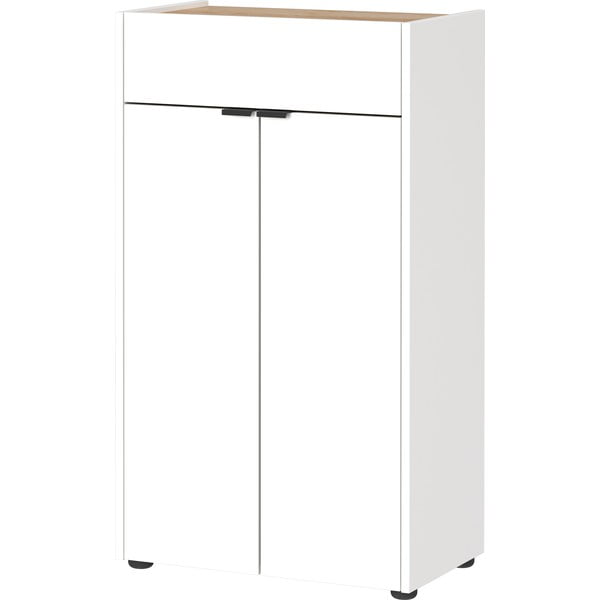 Bela visoka kopalniška omarica 60x98 cm Forano – Germania-image-3