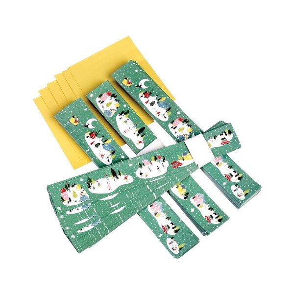 Komplet papirnatih verig Rex London Christmas Wonderland-image-1