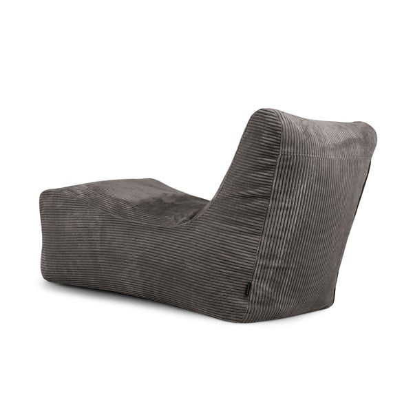 Gorčično rumena vreča za sedenje iz rebrastega žameta Lounge – SLOWDOWN-image-4