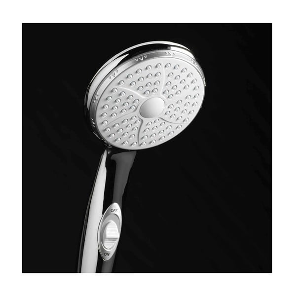 Glava za tuš s cevjo ø 10 cm Hydro – douceur d'intérieur-image-1