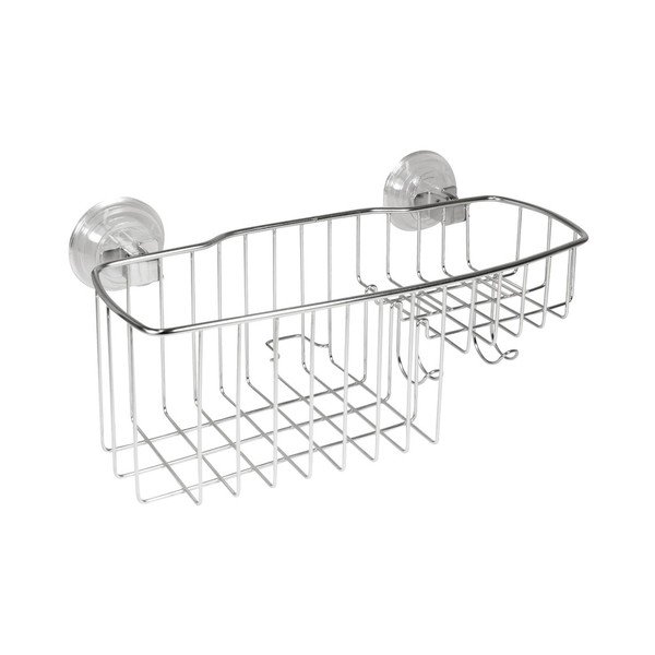 Kovinska košara s priseskom iDesign Duo Basket-image-1