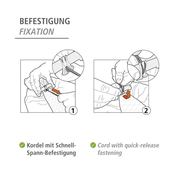 Modra bombažna prevleka za likalno desko Wenko Air Comfort, dolžina 140 cm-image-4