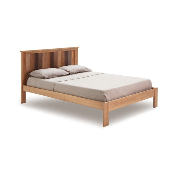 Zakonska postelja z letvenim dnom 140x190 cm Maude - Marckeric-image-3