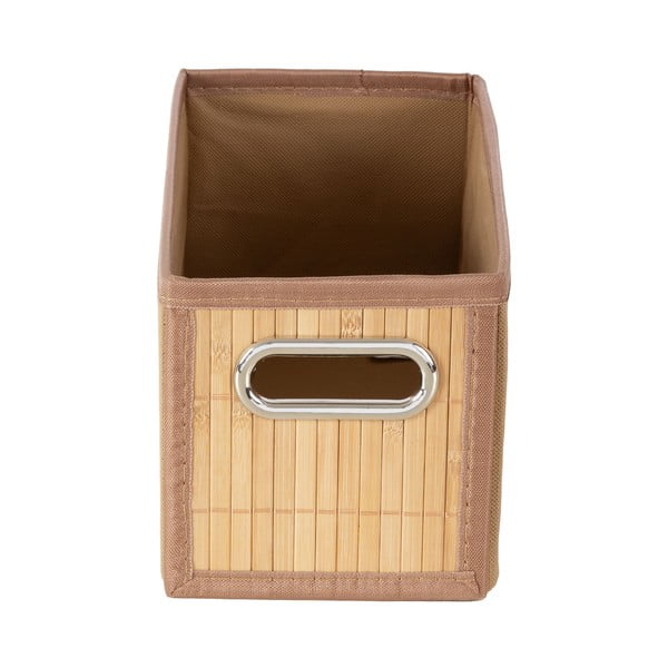 Škatla za shranjevanje iz bambusa v naravni barvi 15x31x15 cm – Compactor-image-3