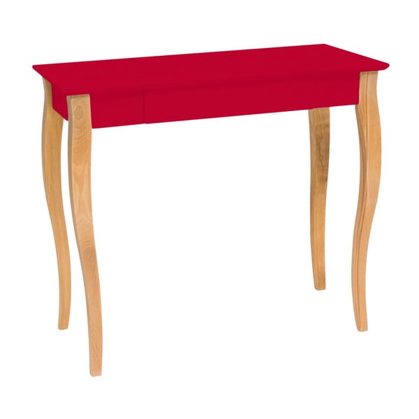 Rdeča pisalna miza Ragaba Lillo, širina 85 cm