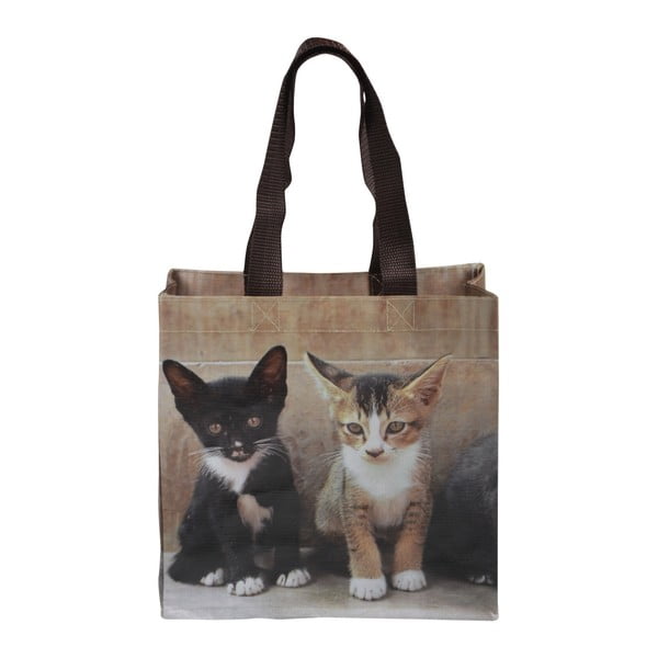Nakupovalna torba z motivom mačk Esschert Design