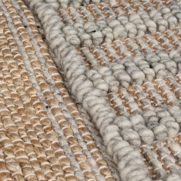 Tekač v sivi in naravni barvi 60x230 cm Medina – Flair Rugs-image-4