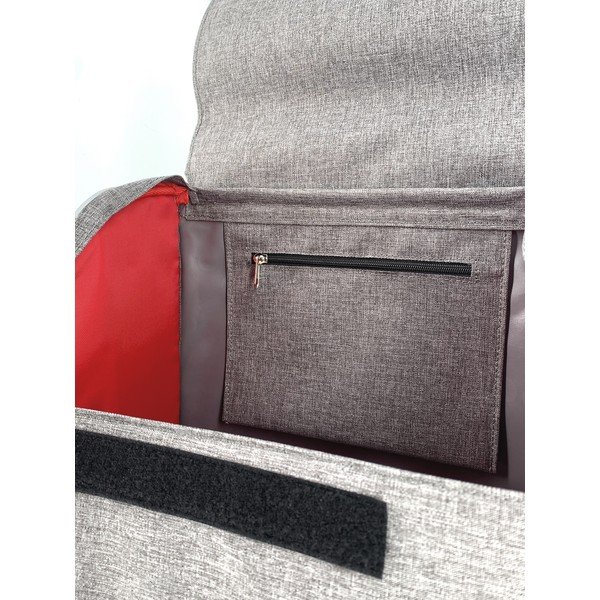 Nakupovalna torba na kolesih 35 l Jolie Tweed 2 – Rolser-image-1