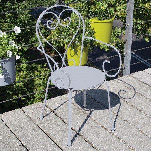 Esschert Design Nature siv balkonski stol-image-1
