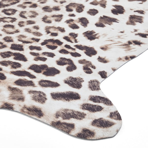 Rjavo/bež sintetično krzno 155x195 cm Faux Leopard – Think Rugs-image-4