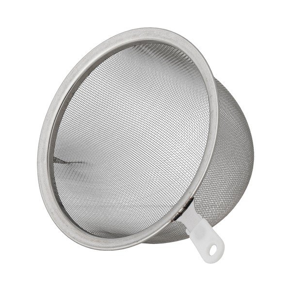 Kremno bela lončena skodelica z božičnim motivom s cedilom 300 ml Valentin – Bloomingville-image-4